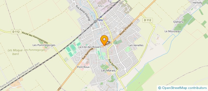 localisation de l'entreprise CHEZ YAHYA à MER