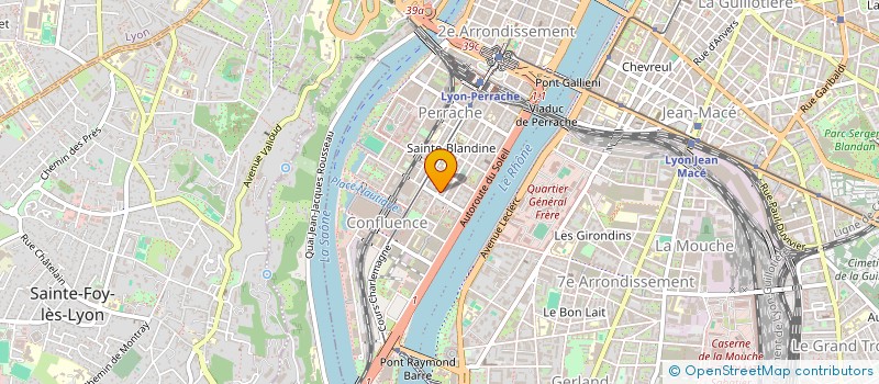 localisation de l'entreprise CHEZ YAN à LYON