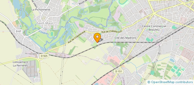 localisation de l'entreprise CHEZ YAZID à CHATEAUROUX