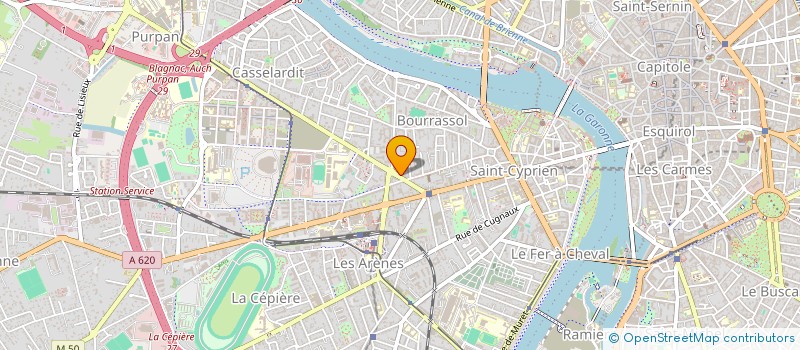 localisation de l'entreprise CHEZ YOYO ET JACK à TOULOUSE