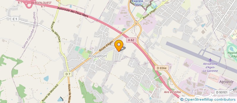 localisation de l'entreprise CHEZ ZAZA  BOE