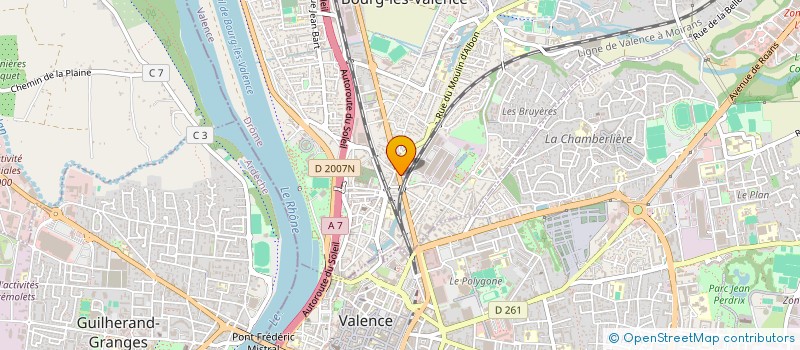 localisation de l'entreprise CHEZ ZHIYING à BOURG-LES-VALENCE