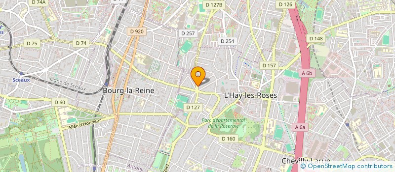 localisation de l'entreprise CHEZ ZHOU  L'HAY-LES-ROSES