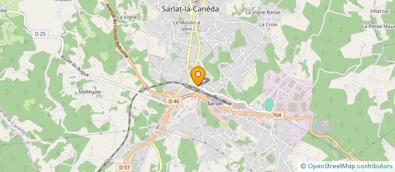 localisation de l'entreprise CHEZ ZIZOU ET MIMIL à SARLAT-LA-CANEDA