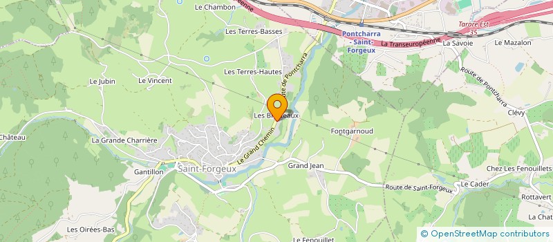 localisation de l'entreprise CHEZEA  SAINT-FORGEUX