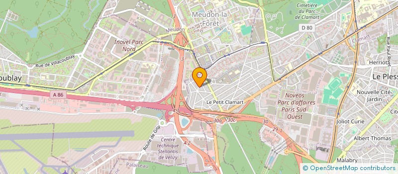 localisation de l'entreprise CHEZIEF à CLAMART