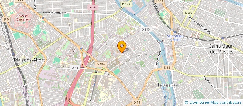 localisation de l'entreprise CHEZLU&DO  CRETEIL