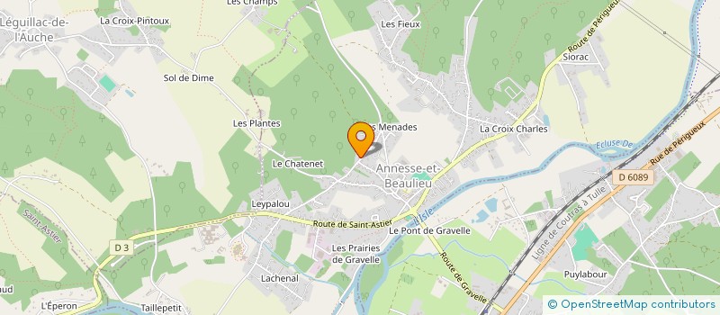 localisation de l'entreprise CHEZMANU à ANNESSE-ET-BEAULIEU
