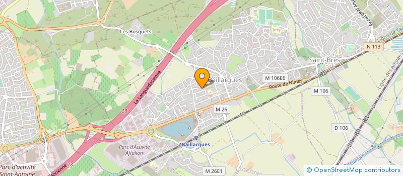 localisation de l'entreprise CHEZNOUS6 à BAILLARGUES