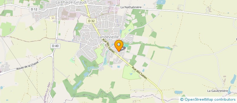 localisation de l'entreprise CHEZNOUSANOUS à LANDEVIEILLE