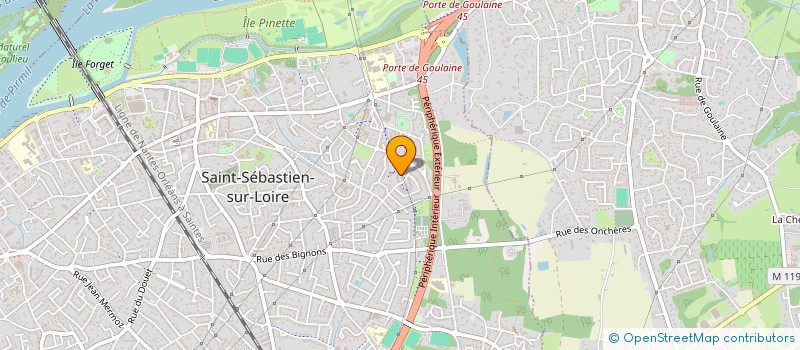 localisation de l'entreprise CHEZNURBI à SAINT-SEBASTIEN-SUR-LOIRE