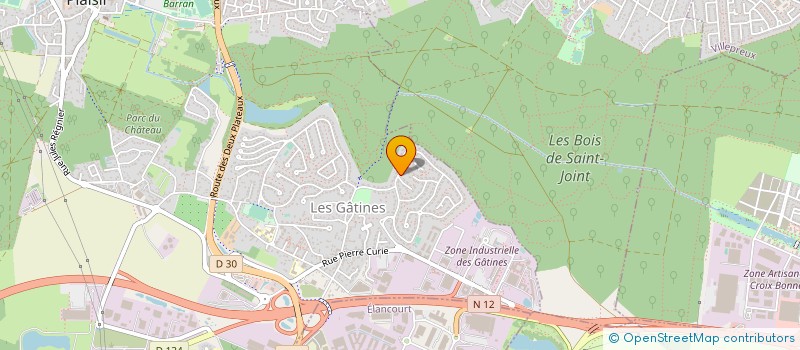 localisation de l'entreprise CHFD CONSEIL ET DEVELOPPEMENT  PLAISIR