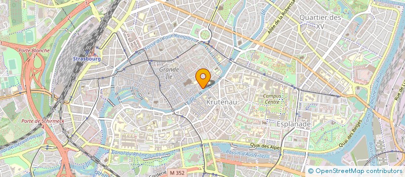 localisation de l'entreprise CHG à STRASBOURG
