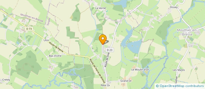 localisation de l'entreprise CHH CONSULTING  BELLEVESVRE