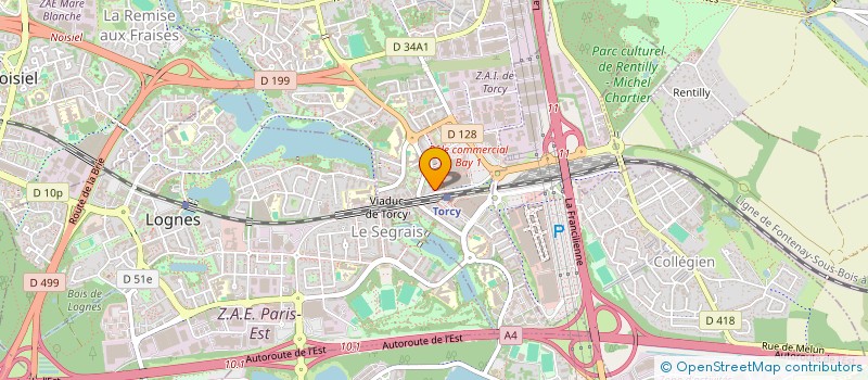 localisation de l'entreprise CHHAN-SENG à TORCY