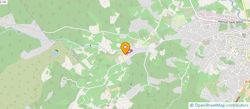 localisation de l'entreprise CHHD à COGOLIN
