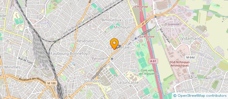 localisation de l'entreprise CHHE MARTIN à TOULOUSE