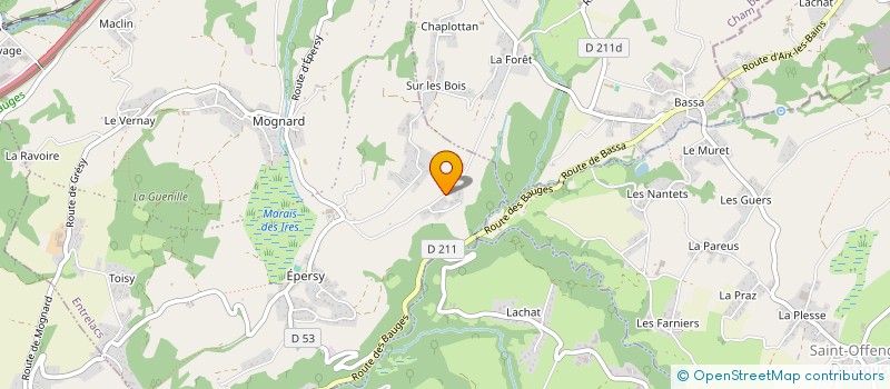 localisation de l'entreprise CHHEPARO  ENTRELACS