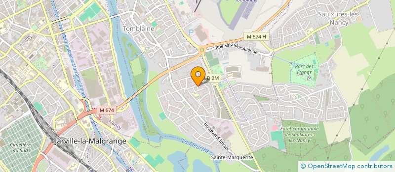 localisation de l'entreprise CHHINH & IN  TOMBLAINE