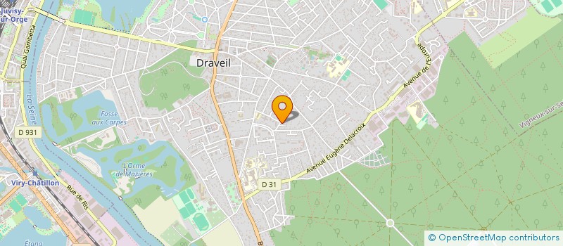 localisation de l'entreprise CHHW à DRAVEIL