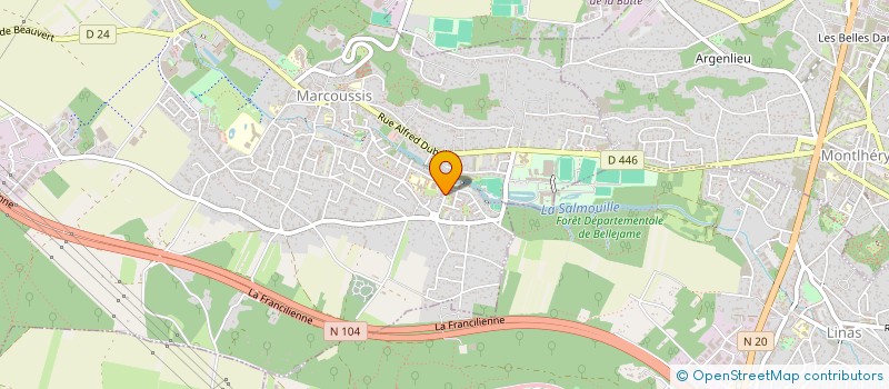 localisation de l'entreprise CHI à MARCOUSSIS