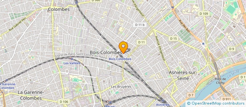 localisation de l'entreprise CHI CHI BEN ETRE à BOIS-COLOMBES