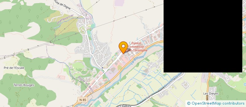 localisation de l'entreprise CHI TAM à DIGNE-LES-BAINS