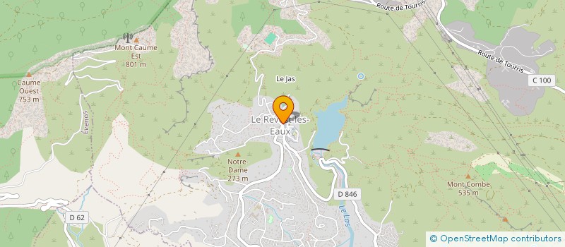 localisation de l'entreprise CHIALI  LE REVEST-LES-EAUX