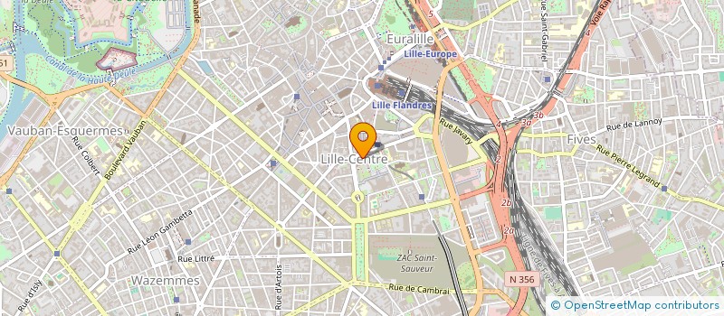 localisation de l'entreprise CHIANI CHAPPEY à LILLE