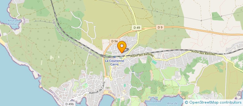 localisation de l'entreprise CHIANIS  MARTIGUES