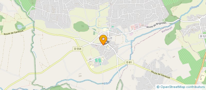 localisation de l'entreprise CHIAPPERO à GAREOULT