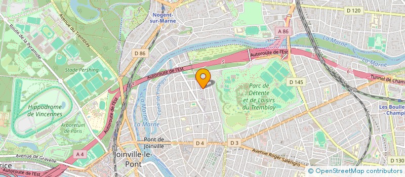 localisation de l'entreprise CHIARA  CHAMPIGNY-SUR-MARNE