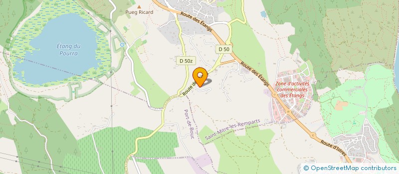 localisation de l'entreprise CHIARA STELLA  SAINT-MITRE-LES-REMPARTS