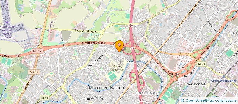 localisation de l'entreprise CHIARELIE  MARCQ-EN-BARUL