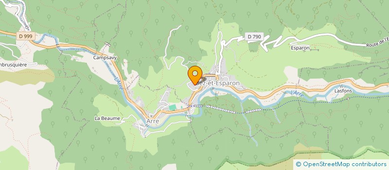 localisation de l'entreprise CHIARELLI DUPORT  BEZ-ET-ESPARON