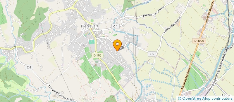 localisation de l'entreprise CHIARISYL  PIERREVERT