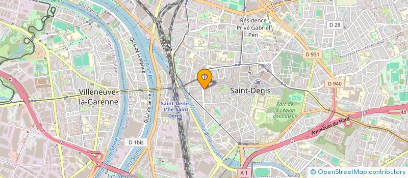 localisation de l'entreprise CHIARO  SAINT-DENIS