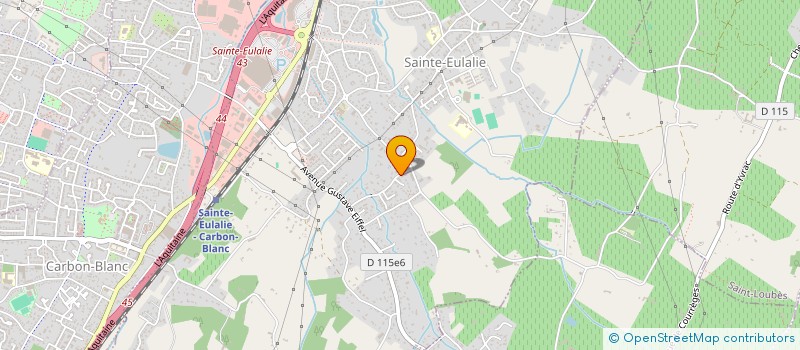 localisation de l'entreprise CHIAROTTO à SAINTE-EULALIE