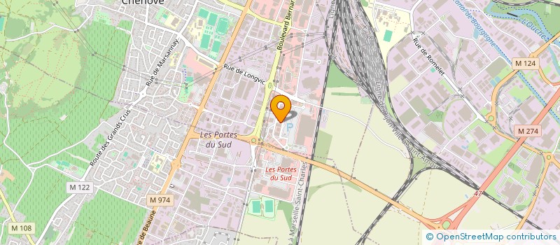 localisation de l'entreprise CHIASANDRA à CHENOVE