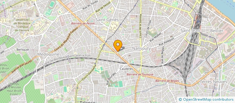 localisation de l'entreprise CHIASMA PRODUCTION  BORDEAUX