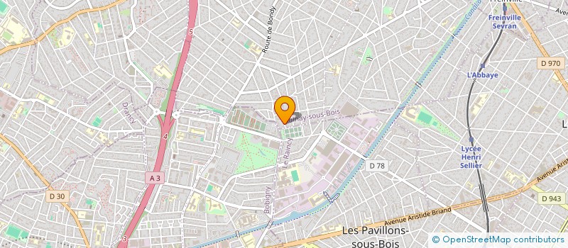 localisation de l'entreprise CHIBIRI  AULNAY-SOUS-BOIS