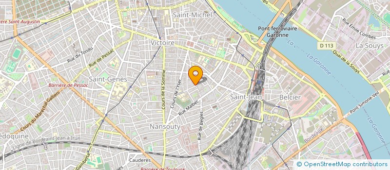 localisation de l'entreprise CHIBITORI à BORDEAUX