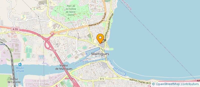 localisation de l'entreprise CHIC à MARTIGUES