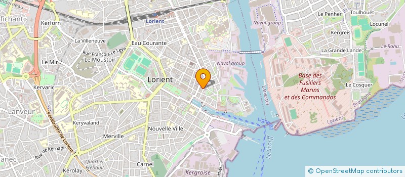 localisation de l'entreprise CHIC AFRIKA  LORIENT