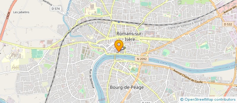 localisation de l'entreprise CHIC ALORS  ROMANS-SUR-ISERE