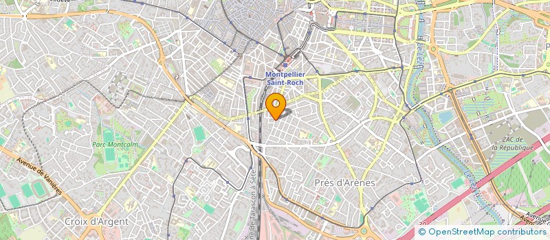 localisation de l'entreprise CHIC AND CO à MONTPELLIER