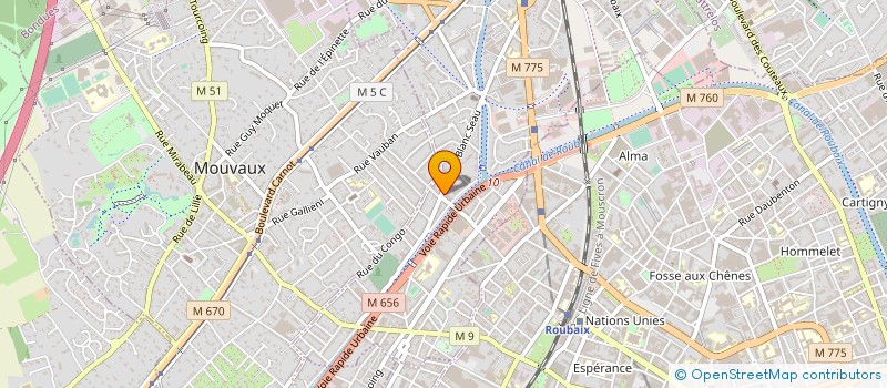 localisation de l'entreprise CHIC AND DRESS  TOURCOING