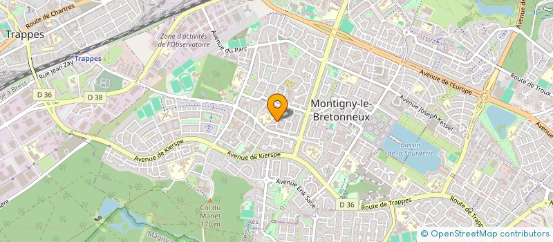 localisation de l'entreprise CHIC AND MODESTY à MONTIGNY-LE-BRETONNEUX