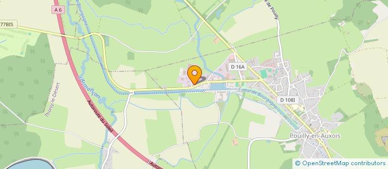 localisation de l'entreprise CHIC & BOIS à POUILLY-EN-AUXOIS