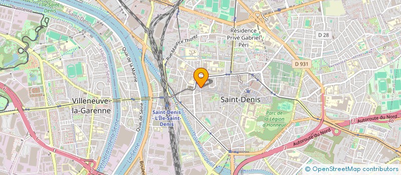 localisation de l'entreprise CHIC BOUTIQUE  SAINT-DENIS